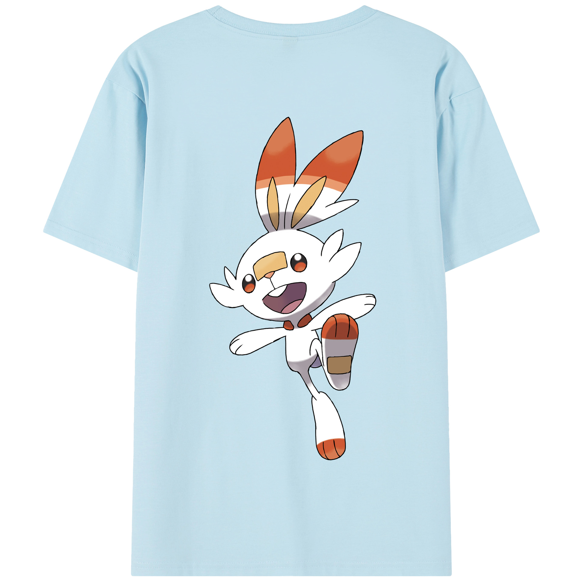 （画像用） ポケットモンスター Pokémon 綿100％半袖Tシャツ（背面プリント）